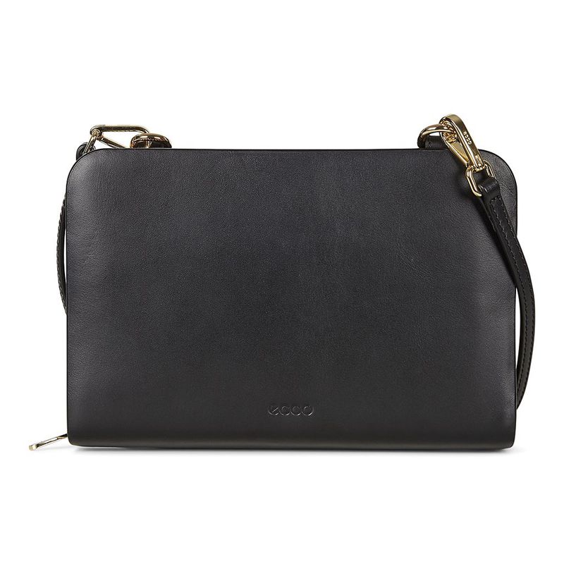 Bolsos Cruzados Ecco Ebba Para Mujer,Negras,582061-POU